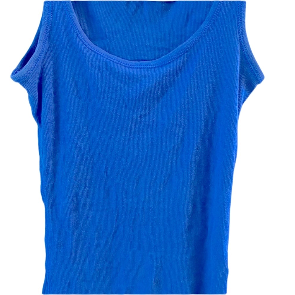 Girl Blue Stretchy Abercrombie Tank Top Size XL